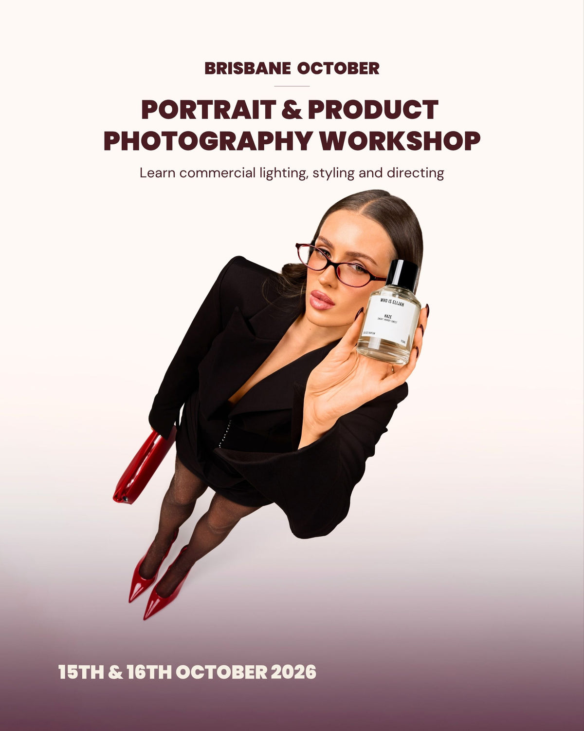 2 Day Product & Portrait Photography Workshop (Brisbane October)